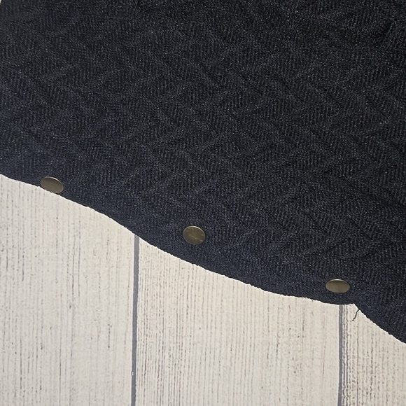 Maeve Colorblock Knit Sweater Dress Cream/Tan/Blue Size 14 - Picture 6 of 14